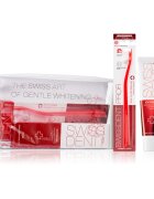 Swissdent Extreme Promo Kit fogápoló készlet a fogzománc gyengéd fehérítésére és védelmére