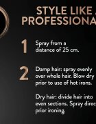 Syoss Keratin Heat védő spray a hajformázáshoz melyhez magas hőfokot használunk 200 ml