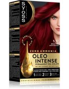 Syoss Oleo Intense tartós hajfesték olajjal árnyalat 5-92 Bright Red 1 db