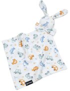T-Tomi BIO Muslin Cuddle Cloth alvóka Traffic 1 db