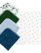 T-Tomi BIO Muslin Napkins kendők 25 x 25 cm Boy 5 db