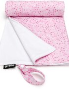 T-Tomi Changing Pad Pink Dots mosható pelenkázó alátét 50 x 70 cm 1 db
