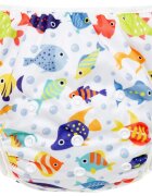 T-Tomi Diaper Swimwear Blue Fish mosható úszópelenkák 5 - 15 kg 1 db