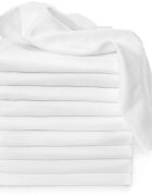 T-Tomi TETRA Cloth Diapers HIGH QUALITY White mosható pelenkák White 70x70 cm 10 db