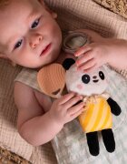 Taf Toys Activity Toy Pamela the Panda kontrasztos függőjáték rágókával 1 db