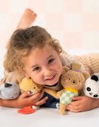 Taf Toys Activity Toy Pamela the Panda kontrasztos függőjáték rágókával 1 db