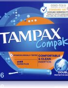Tampax Compak Super Plus tamponok applikátorral 16 db