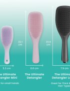 Tangle Teezer Large Ultimate Detangler Black Gloss hajkefe 1 db