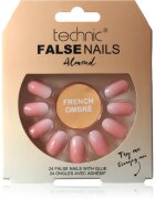 Technic Cosmetics False Nails Almond műköröm French Ombré 24 db