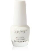 Technic Cosmetics Nail Varnish gyorsan száradó körömlakk árnyalat White 12 ml
