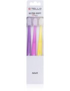 TELLO 6240 Ultra Soft 3pack fogkefe 3 db