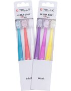 TELLO 6240 Ultra Soft 3pack fogkefe 3 db