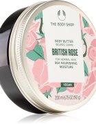 The Body Shop British Rose Body Butter testvaj rózsa illattal 200 ml