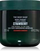 The Body Shop Strawberry Body Yogurt test jogurt eper illattal 200 ml