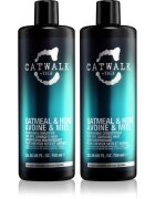 TIGI Catwalk Oatmeal & Honey takarékos kiszerelés a károsult hajra hölgyeknek