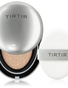TIRTIR Mask Fit Aura Cushion Mini hidratáló alapozó sminkszivaccsal az élénk bőrért árnyalat 27C Cool Beige 4.5 g