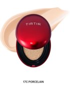 TIRTIR Mask Fit Red Cushion tartós alapozó sminkszivaccsal árnyalat 17C Porcelain 18 g