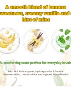 Tołpa On White Yummy fehérítő fogkrém íz Banana & Vanilla 60 g