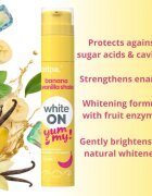 Tołpa On White Yummy fehérítő fogkrém íz Banana & Vanilla 60 g