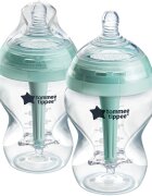 Tommee Tippee Advanced Anti-Colic önsterilizáló cumisüveg antikólikus Slow Flow 0m+ 2x260 ml