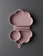 Tommee Tippee EasiStick™ Silicone Foldable Plate uzsonnás doboz 4m+ Pink 1 db