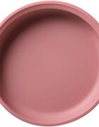 Tommee Tippee EasiStick™ Silicone Weaning Plate tányér tapadókoronggal 4m+ Pink 1 db