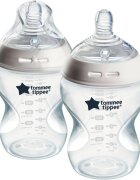 Tommee Tippee Natural Start Anti-Colic cumisüveg Slow Flow 0m+ 2x260 ml