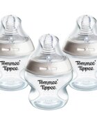 Tommee Tippee Natural Start Anti-Colic önsterilizáló cumisüveg Slow Flow 0m+ 3x150 ml