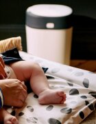 Tommee Tippee Twist & Click White pelenkatároló kosár + szemeteskosár kazetta 1 db