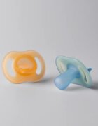 Tommee Tippee Ultra Light Night cumi 6-18m Orange/ Blue 2 db