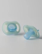 Tommee Tippee Ultra Light Night cumi 6-18m Orange/ Blue 2 db