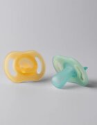 Tommee Tippee Ultra Light Night cumi Orange/ Green 0-6m 2 db