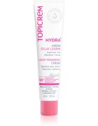 Topicrem Hydra+ Light Radiance Cream könnyű hidratáló nappali krém normál víz normál és kombinált érzékeny bőrre 40 ml
