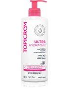 Topicrem UH BODY Ultra-Moisturizing Body Milk mélyhidratáló testápoló tej száraz és érzékeny bőrre 500 ml