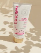 Topicrem UH BODY Ultra-Moisturizing Pearly Body test tej az érzékeny bőrre gyöngyházfényű 200 ml