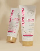 Topicrem UH BODY Ultra-Moisturizing Sparkling Body intenzíven hidratáló testápoló tej csillámporral 200 ml