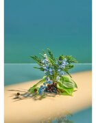 Tree Hut Shea Sugar Scrub Blue Musk cukros test peeling 510 g