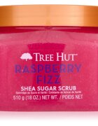 Tree Hut Shea Sugar Scrub Raspberry Fizz cukros peeling bambuszvajjal 510 g