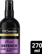 TRESemmé Heat Protection Defence Spray hővédő spray hajsütővassal és hajvasalóval kezelt hajra 270 ml