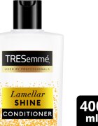 TRESemmé Lamellar Shine élénkítő kondicionáló a fényes hajért és a könnyű fésülésért 400 ml