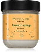 Tropicandle Incense & Orange illatgyertya 170 ml