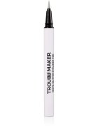 Trouble Maker Nova Glitter Liquid Eyeliner Pen csillogó szemhéjtus árnyalat Circuit Breaker Silver 0.5 ml