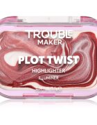 Trouble Maker Plot Twist Cream Highlight krémes highlighter stift árnyalat Earth Turnt Bronze 2.5 g