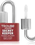 Trouble Maker Secret Keeper Lip Gloss Stain ajakszínező a hosszan tartó hatásért árnyalat Just Us Rose Mauve 5 ml