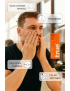 true men skin care Sun Care Ultralight Hydrating Cream SPF 50+ könnyű hidratáló krém SPF 50+ 50 ml
