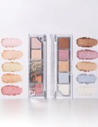 Unleashia Mood Shower Face Palette szemhéjfesték és élénkítő paletta gyöngyházfényű árnyalat NO.101 Ballerino 1 db