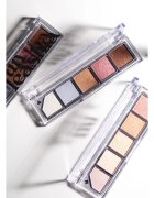Unleashia Mood Shower Face Palette szemhéjfesték és élénkítő paletta gyöngyházfényű árnyalat NO.101 Ballerino 1 db