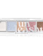 Unleashia Mood Shower Face Palette szemhéjfesték és élénkítő paletta gyöngyházfényű árnyalat NO.101 Ballerino 1 db