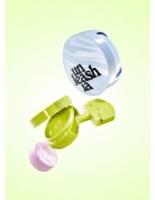 Unleashia Satin Wear Healthy Green Cushion Refill tartós alapozó sminkszivaccsal utántöltő árnyalat 18C Seashell 15 g
