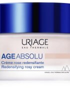 Uriage Age Absolu Redensifying Rosy Cream bőrélénkítő krém a ráncok ellen liftinges hatással hialuronsavval 50 ml